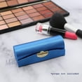 thumbnail image 4 of Motique Accessories Solid Satin Ladies Lipstick Case with Mirror Purse Holder Set of 2-Royal/Black, 4 of 4
