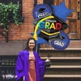 thumbnail image 6 of PMU Congrats Grad Cap Balloon Bouquet | Graduation Decoration Mylar Balloons | Graduation Balloons Class of 2024 Decor | Celebrate Success with Vibrant Graduation Balloons | Navy Blue (5/Pkg) Pkg/1, 6 of 7