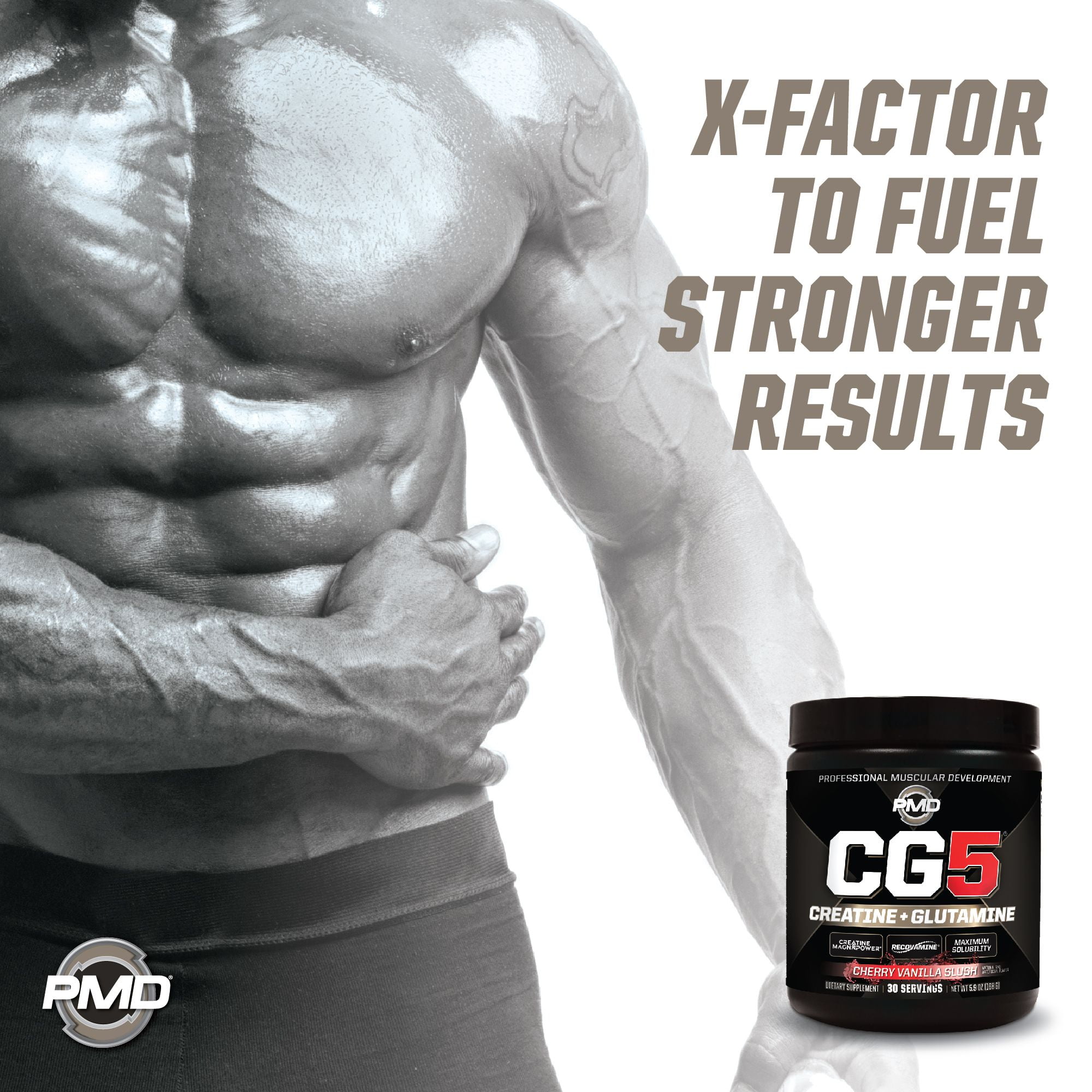 PMD Cherry Vanilla Slush Creatine + Glutamine 5.9 oz