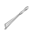 thumbnail image 1 of Batidor de bolas de acero inoxidable para chefs profesionales, ideal para mezclar, batir y revolver (12 pulgadas), 1 of 1