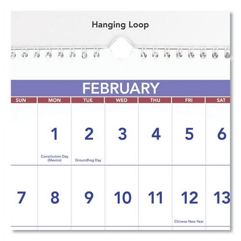 Deluxe Three-Month Reference Wall Calendar, Horizontal Orientation, 24 x 12, White Sheets, 15-Month (Dec-Feb): 2023 to 2025 Deluxe Three-Month Reference Wall Calendar, Horizontal Orientation, 24 x 12, White Sheets, 15-Month (Dec-Feb): 2023 to 2025