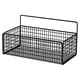 thumbnail image 4 of Cestas colgantes de pared Cesta de almacenamiento de alambre Decoración de pared Estante de pared Baño Negro, 4 of 9