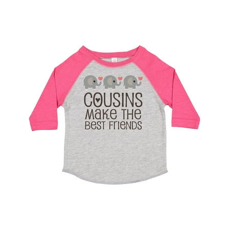 

Inktastic Cousins Make the Best Friends Gift Toddler Boy or Toddler Girl T-Shirt