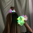 thumbnail image 2 of Laikoutd 6Pcs LED Light Up Hair Scrunchies Hair Tie Band Ponytail Holder, 2 of 4