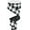 Black, White, variant on Plaid Wired Ribbon, Tan White Craft Supply to Make Handmade Wreath, 10 Yard, DIY Bow, Checkered Christmas