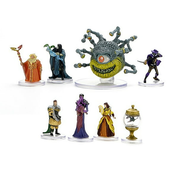 WizKids D&D Icons of the Realm Waterdeep Dragonheist Painted Miniature Set, 8 Piece