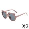 thumbnail image 1 of 2x Gafas de Forma de Oso para Niños, Montura Pequeña, a , para Anteojos, Playa, Exterior, Protección , Round 2 piezas, 1 of 8