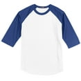 thumbnail image 5 of T200 Sport-Tek Men's Softball Shirt Colorblock Raglan Jersey, 5 of 6
