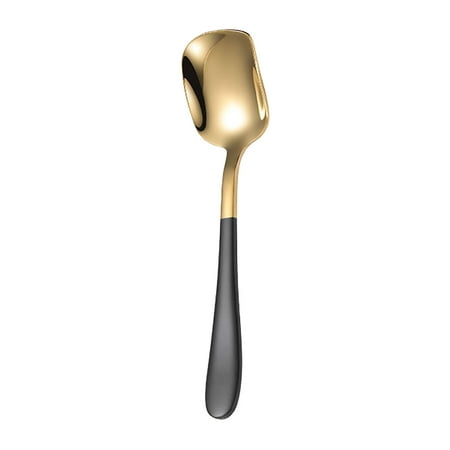 

Clearance Item! Jiiey Soup Spoons Household High-Grade Frosted Stainless Steel Multi-Function Dessert Spoon 1× Stainless Steel Spoon