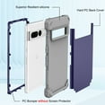 thumbnail image 5 of Decase Compatible with Google Pixel 7 Pro Case, Heavy Duty Shockproof Protection Soft Silicone Rubber+Hard Plastic Bumpers Hybrid Protective Case for Google Pixel 7 Pro, Darkblue, 5 of 7