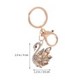 thumbnail image 2 of AURARMLET 1Ud Llavero Cisne Dorado Con Pedrería Colgante Para Decorar Y Llaves, 2 of 8