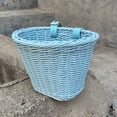 thumbnail image 6 of Walbest Hand-Woven Bicycle Basket, Strong Load-bearing Easy Installation Handlebar Bike Front Basket Replacement, 6 of 10