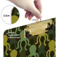 thumbnail image 4 of FMSHPON Octopus Camouflage Clipboard Hardboard Wood Nursing Clip Board and Pull for Standard A4 Letter 13x9 inches, 4 of 8