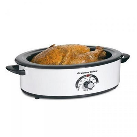 Proctor Silex 32700 Portable Roaster Oven, White - Walmart.com