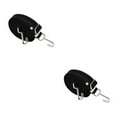 thumbnail image 4 of relayinert No Scratching Item Rubber Luggage Rope Protects Delicate Surfaces Damage black 2Set, 4 of 6