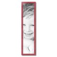 thumbnail image 2 of ArtToFrames 8" x 34" Pink Picture Frame, 8x34 inch Pink Wood Poster Frame (WOM-4431),  Pack, 2 of 8