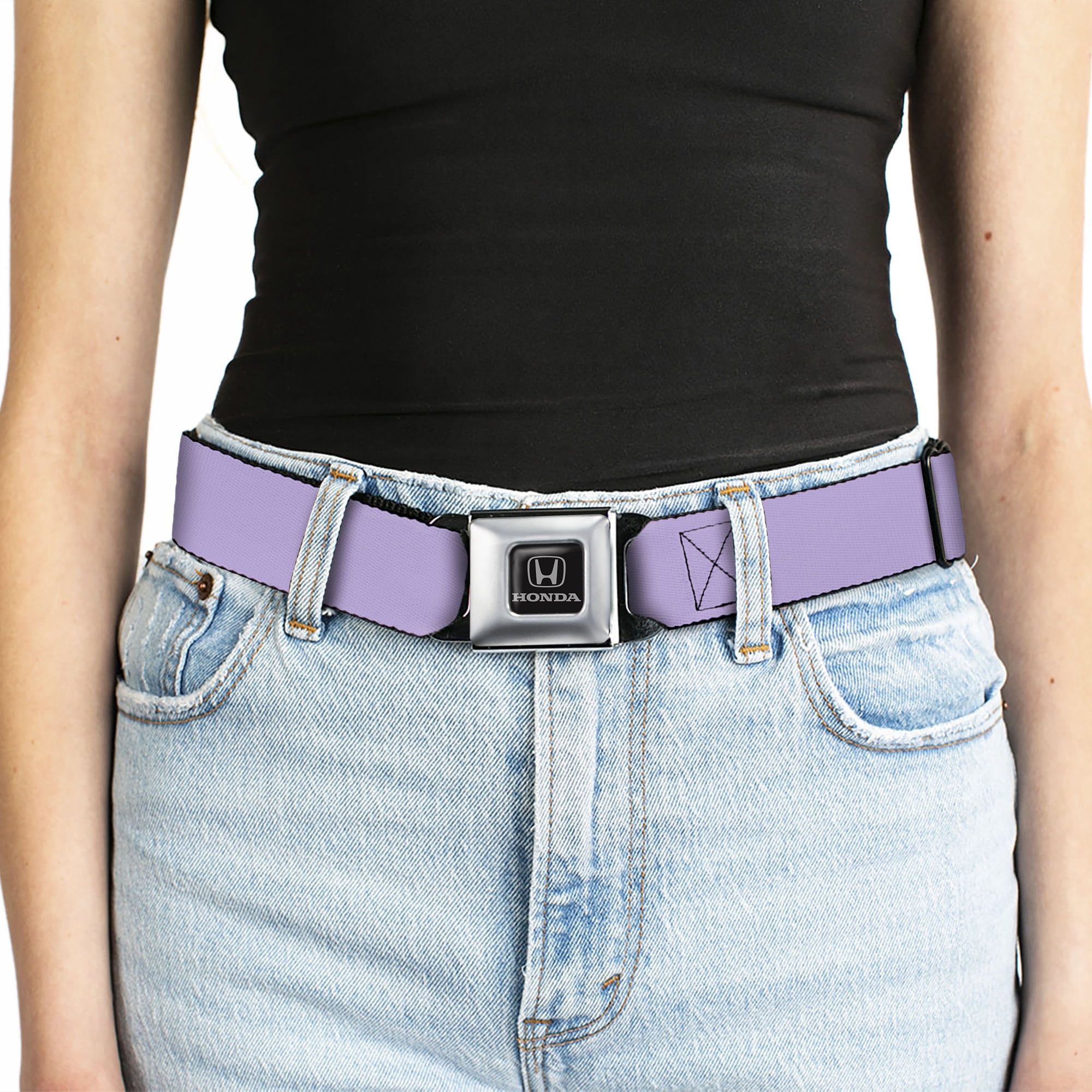 Honda Seatbelt - Lavender Web Belt