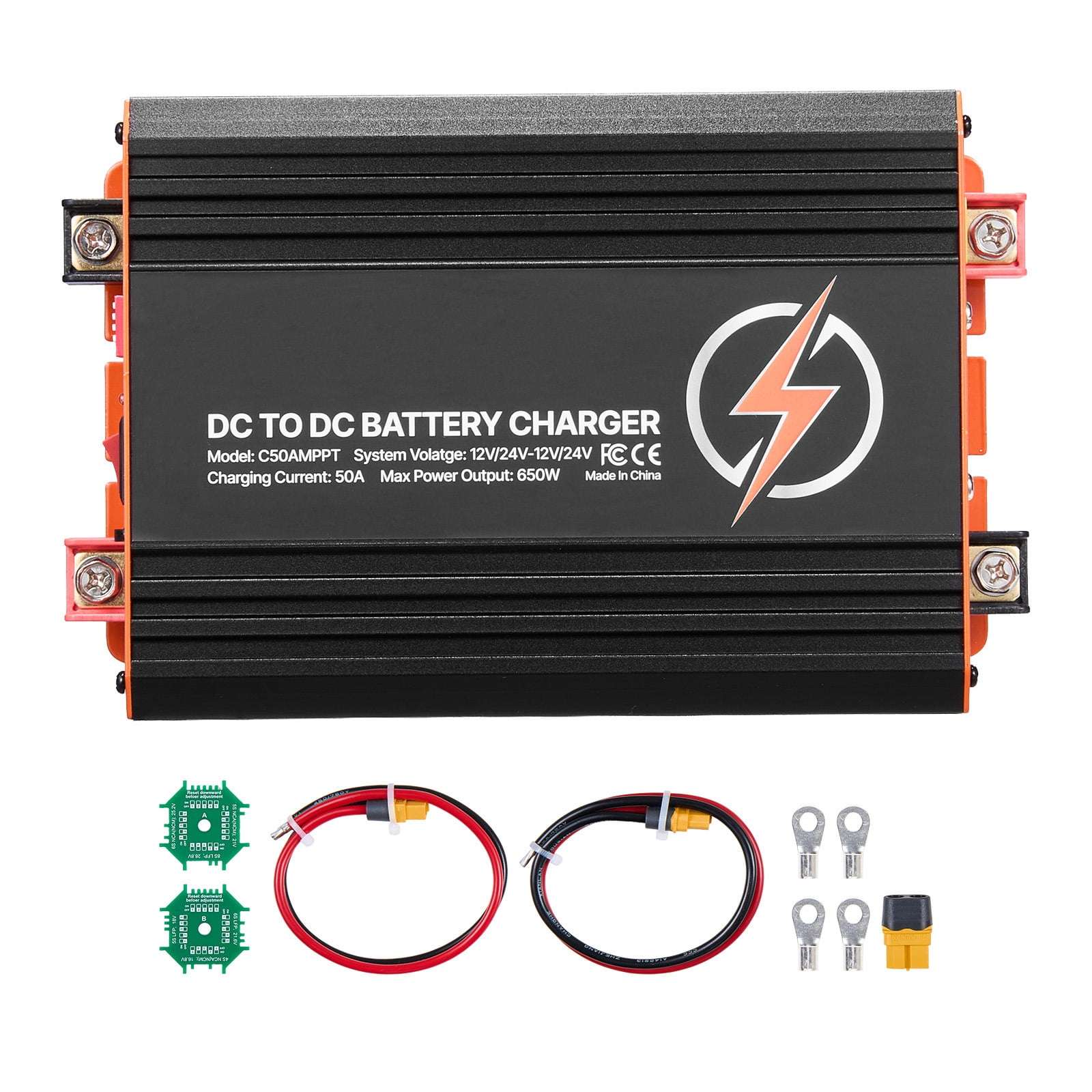 Renogy 40A DC-DC Battery Charger with MPPT - Walmart.com