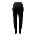 thumbnail image 7 of CQONEPT Sweatpants for Girls Fleece Lined Footed Pants Athletic Elastic Waist Lounge Jogging Warm Pants Black 11-12 Years, 7 of 7