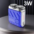thumbnail image 4 of Eléctrico Portable Shaver Electric USB Recargable para Hombres (básicos) Azul, 4 of 9