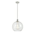 thumbnail image 3 of Innovations Lighting 516-1S-14-12 Athens Pendant Athens 12" Wide Pendant - White and, 3 of 5