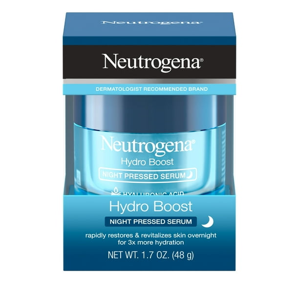 Neutrogena Hydro Boost Hyaluronic Acid Hydrating Night Serum 17 Oz 7822