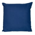 thumbnail image 2 of Elegant Dark Blue Cotton Pillow for Sofa from Parkland Collection (18” x 18”), 2 of 6