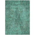 thumbnail image 2 of Addison Rugs Chantille Indoor/Outdoor Transitional Diamond Teal Washable Rectangle Rug, 2'6" x 3'10", 2 of 6