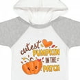 thumbnail image 4 of Inktastic Cutest Pumpkin in the Patch with Orange Heart Boys or Girls Baby Bodysuit, 4 of 5