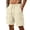 Khaki, variant on EOYWHK Mens Work Shorts with Pockets Elastic Waist Stretchy Work Shorts for Men Soft Lightweight Breathable Casual Activewear for Men Black, Size L