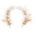 thumbnail image 1 of Tocados de novia de cristal para novias, accesorios para el cabello de boda, diadema de novia, enredadera de perlas, piezas de cabello con diamantes de imitación para mujeres, 1 of 7