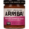 thumbnail image 2 of (6 pack) Arriba! Craft Mexican Med Roasted Chipotle Salsa with Tomato & Garlic 16 oz, 2 of 5