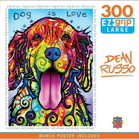 MasterPieces 300 Piece EZ Grip Jigsaw Puzzle - Dog is Love - 18 x24 price history on PriceWatchPro