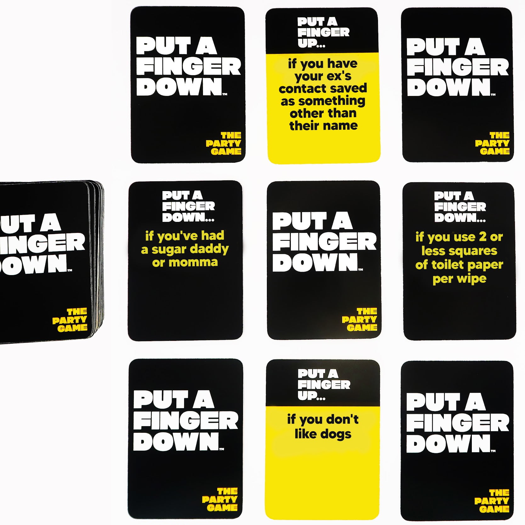 Put a Finger Down - The Viral Party Card Game