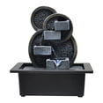thumbnail image 1 of Fuente de agua de decorativa Fuente de agua que fluye Cascada de Feng Shui C Zulema Fuente de mesa, 1 of 6