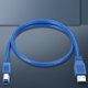 thumbnail image 1 of Cable De Escáner USB, Cable De Impresora USB 3.0 De 4,9 Pies De Largo, Seguro, Estable, A Macho A B Macho Para La Familia, 1 of 7
