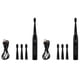 thumbnail image 1 of 2X Cepillo de Dientes Eléctrico Sónico Ultrasónico Cepillos de Dientes de Carga Cepillo Temporizador Negro, 1 of 9