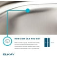 thumbnail image 3 of Elkay Lustertone Classic Stainless Steel 30-1/2" x 18-1/2" x 5-3/8", Single Bowl Undermount ADA Sink, 3 of 7