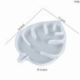thumbnail image 1 of Molde de silicona for posavasos de hojas irregulares for pegamento de cristal, herramienta de artesanía de resina DIY, 1 of 2