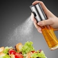 thumbnail image 6 of Oil Sprayer for Cooking, Upgraded 1 Pack Refillable Olive Oil Spray Bottle Mister with Brush for Air Fryer Oil Vinegar Portable Glass Kitchen Gadget for BBQ, Salad, Roasting, Grilling Local Stock, 6 of 9
