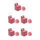 thumbnail image 1 of sweethay Pelota interactiva para mascotas, juego de entrenamiento, juguete chirriante, pelota de burla, juguete para perseguir, suministros para Type7 NO7, 1 of 6