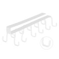 thumbnail image 3 of Kitchen Hanging Rack, Hanging Water Cup Rack Hanger Shelf for Under Cabinet High Bearing Capacity Metal Wall Mounted Utensil Hanger Storage Hooks, 3 of 8