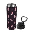 thumbnail image 2 of Fotbe Poodle Dog Pattern 18 Oz Sports Insulated Kettle Vacuum Cup Stainless Steel Travel Mug Cup Thermal Flask,Insulated Kettle for Cycling Gym Basketball Outdoor, 2 of 7