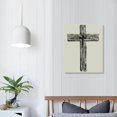 thumbnail image 4 of JEUXUS Bible Verses Christian Wall Art Decor Framed Canvas Poster  - Cross Minimalist Scripture Wall Art Print Painting for Christian Home Office Decoration, 4 of 5