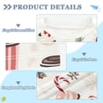 thumbnail image 2 of FORMRS Boys Rash Guard Short Sleeves Swim Shirt Quick Dry UPF 50+ Sun Protection, Sizes 3-12T, Christmas Cups, 2 of 6