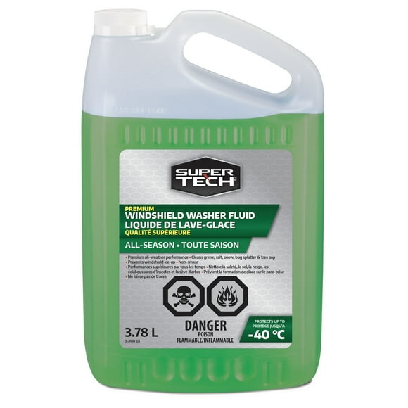 SUPERTECH - Lave-glace toutes saisons -40 °C 3,78 L