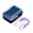 Purple, variant on Silicone Nose For Swimming Diving And Water Sports Nose, White