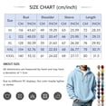 thumbnail image 3 of Lumtrix Zip Up Hoodie Men Long Sleeve Solid Color Plain Hooded Sweatshirts Casual Fall Spring Winter Track Jackets Yellow XL, 3 of 5