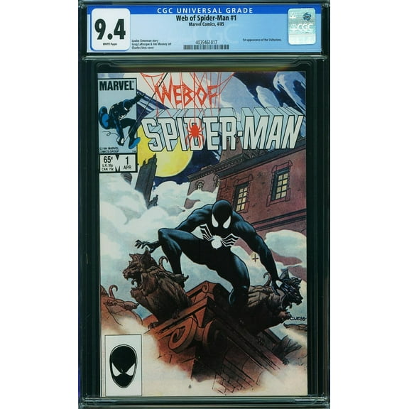 Web of Spider-Man #1 - CGC 9.4 Comic Book
