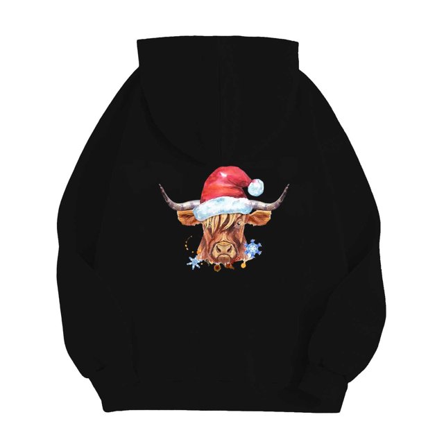 VBARHMQRT Heavyweight Hoodie Men's Expl Osive Christmas Collection Hooded Sport Sweatshirt
